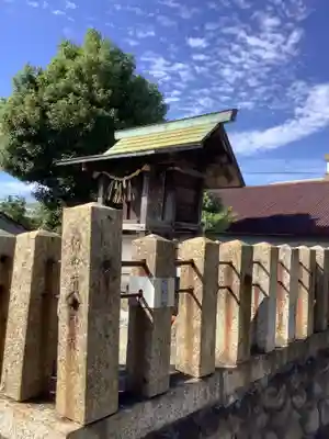 江上社の本殿・本堂