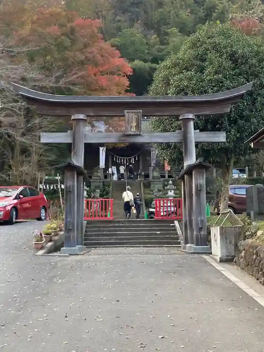 高尾山麓氷川神社の鳥居
