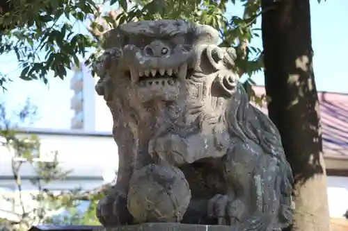 阿邪訶根神社の狛犬