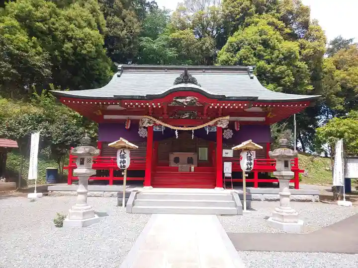 八幡神社の本殿・本堂