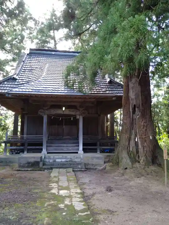 風巻神社の本殿・本堂
