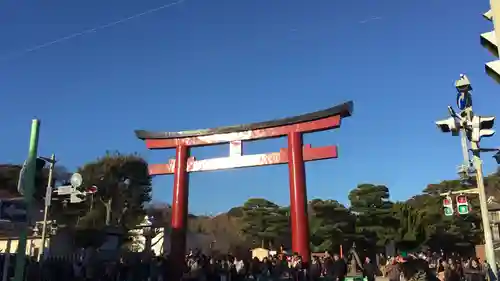 鶴岡八幡宮の鳥居