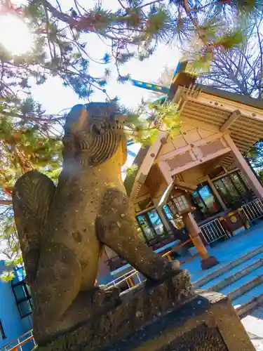 白石神社の狛犬