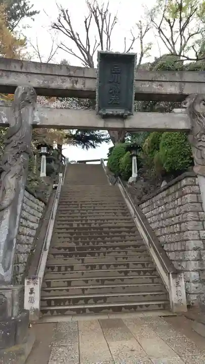 品川神社の鳥居