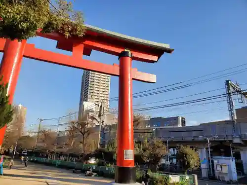 尼崎えびす神社の鳥居