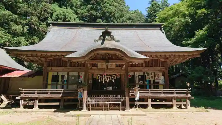 都々古別神社(馬場)の本殿・本堂