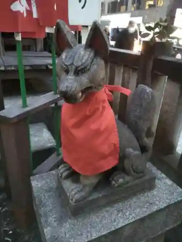 大松稲荷神社の狛犬