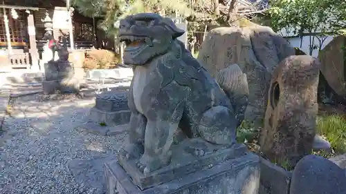 三囲神社の狛犬