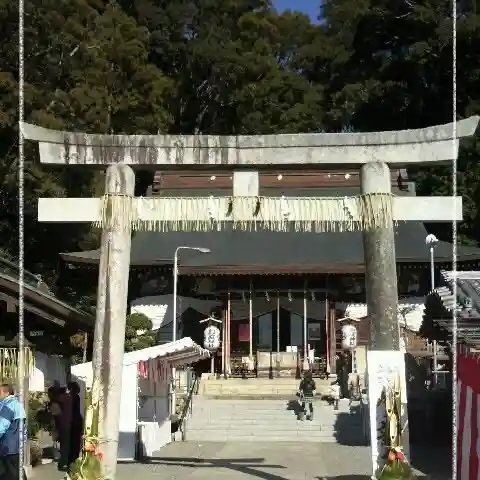 飽波神社の鳥居