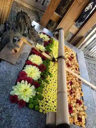 高円寺氷川神社の手水舎