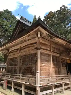 秋鹿神社の本殿・本堂