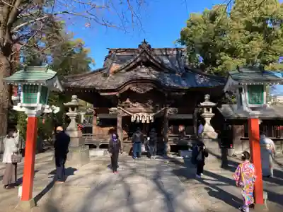 田無神社の本殿・本堂