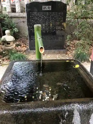 芝東照宮の手水舎