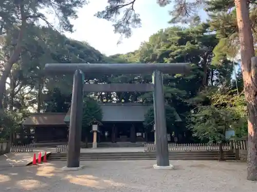 埼玉縣護國神社の鳥居