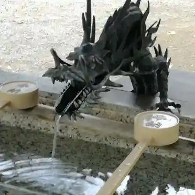 葛飾八幡宮の手水舎