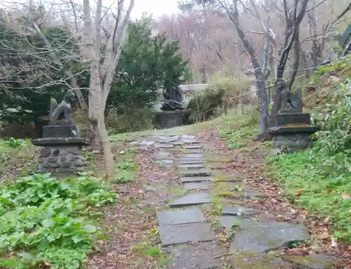 鷲別神社の狛犬