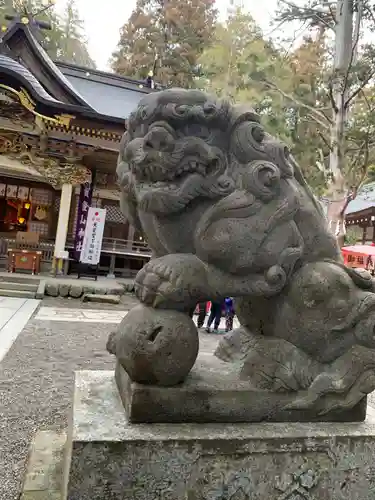 宝登山神社の狛犬