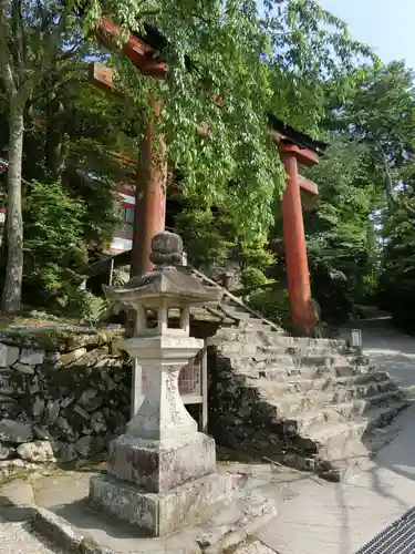 吉野水分神社の鳥居