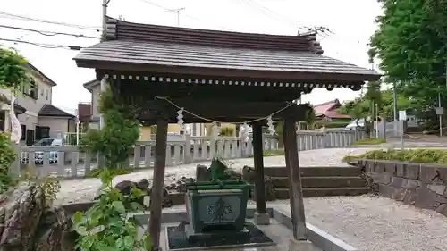 諏訪神社の手水舎