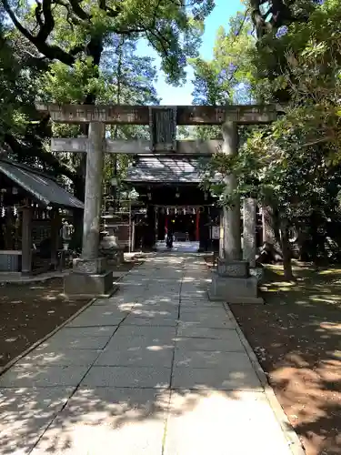 赤坂氷川神社の鳥居