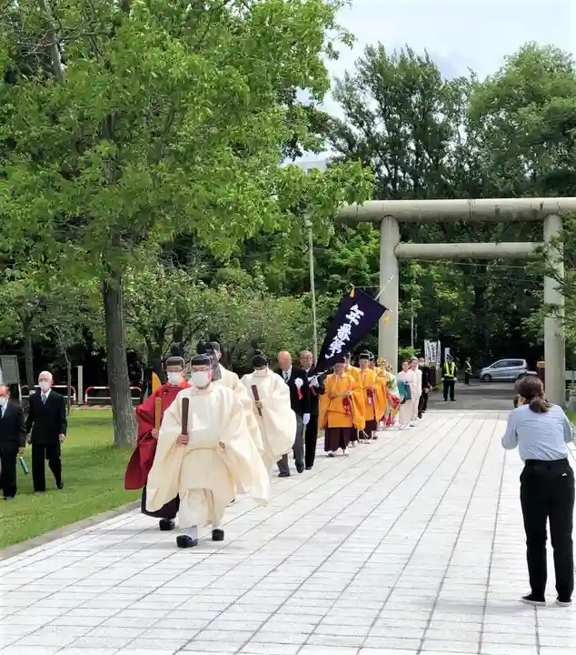 札幌護國神社のお祭り