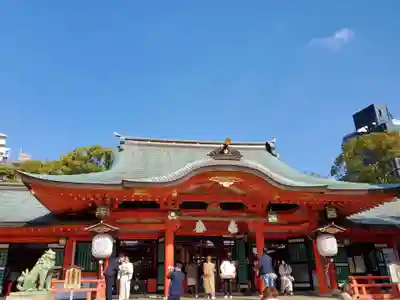 生田神社の本殿・本堂