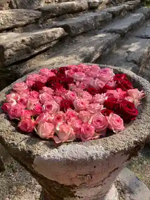 丹生都比売神社の手水舎