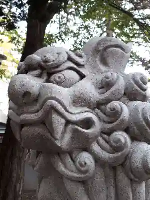 新琴似神社の狛犬