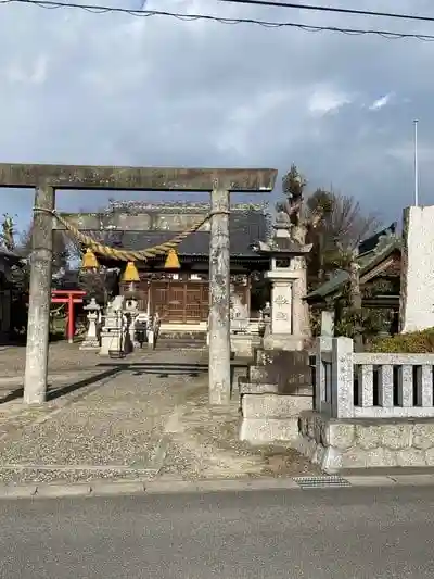 天竹神社の鳥居