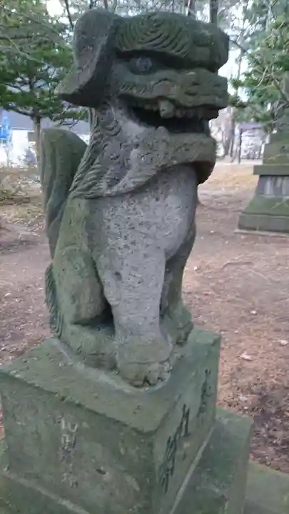 北広島市総鎮守 廣島神社の狛犬