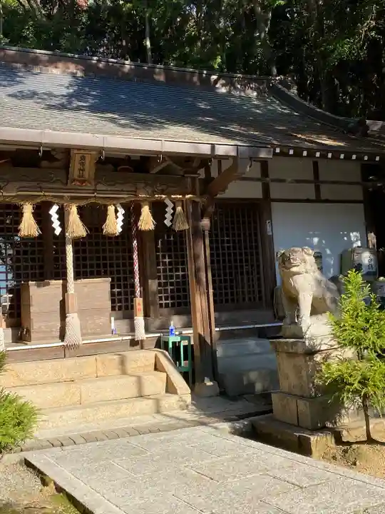 賣布神社の本殿・本堂