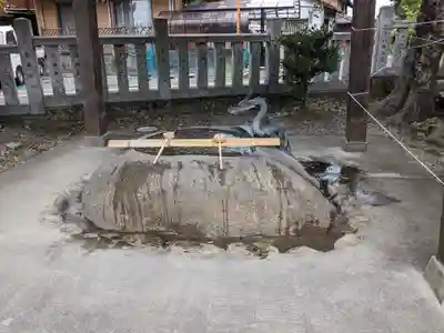 御井神社の手水舎