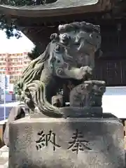 阿邪訶根神社の狛犬