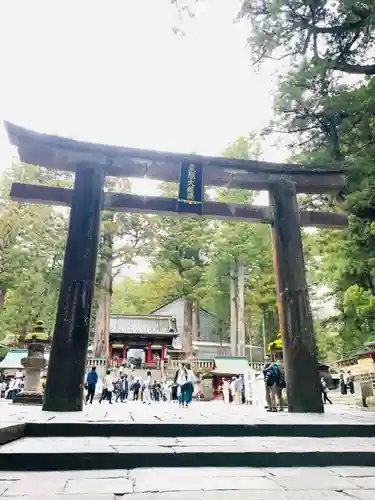 日光東照宮の鳥居