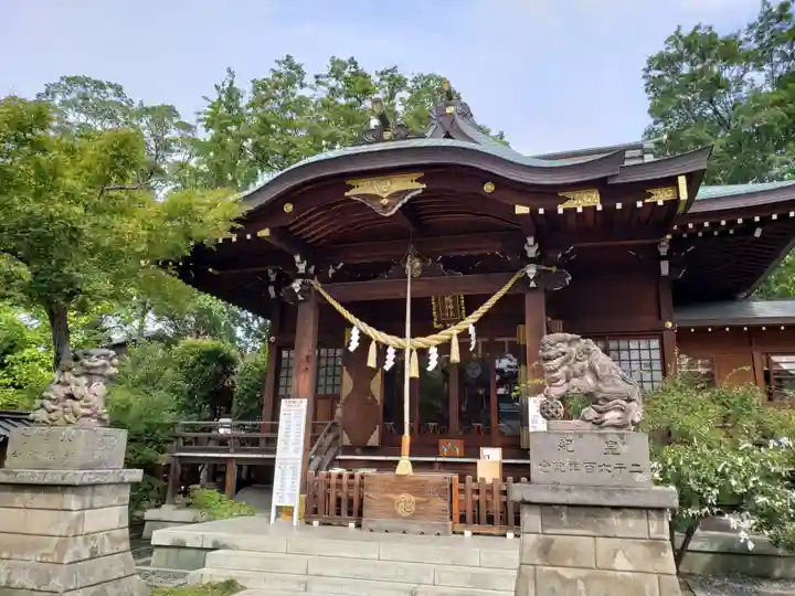 行田八幡神社の本殿・本堂