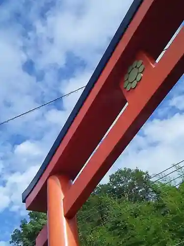 岩崎稲荷神社の鳥居