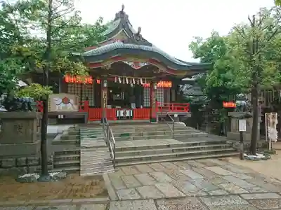 阿倍王子神社の本殿・本堂
