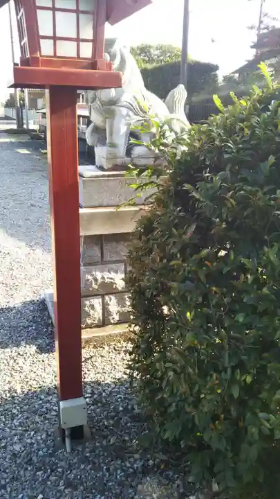 子安神社の狛犬