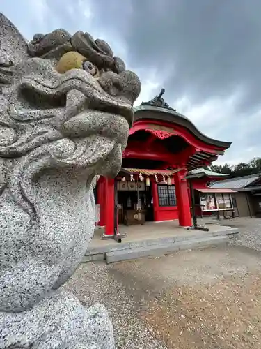 富士浅間神社の狛犬