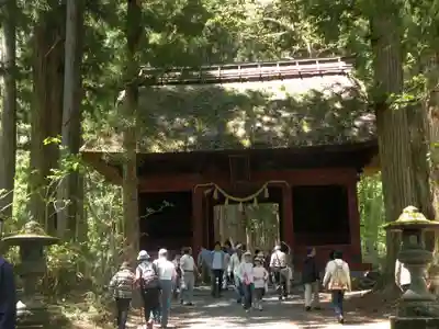戸隠神社奥社の山門・神門