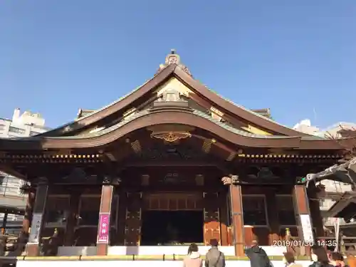 湯島天満宮の本殿・本堂