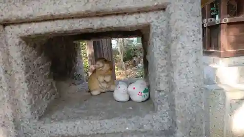 三輪神社の狛犬