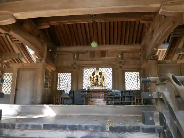 小野神社の本殿・本堂