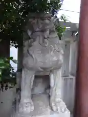 筑土八幡神社の狛犬