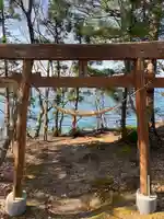 松倉神社の鳥居