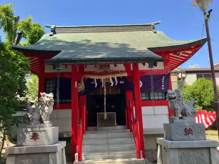舟渡氷川神社の{uncategorized: "未分類", other: "その他", undefined: "問題あり", building: "その他建物", grave: "お墓", sacred_gate: "鳥居", guardian: "狛犬", statue: "像", buddha: "仏像", history: "歴史", nature: "自然", garden: "庭園", animal: "動物", pagoda: "塔", temizu: "手水舎", mountain_gate: "山門・神門", sanctuary: "本殿・本堂", subordinate: "末社・摂社", art: "芸術", scenery: "景色", jizo: "地蔵", ema: "絵馬", goshuin: "御朱印", omikuji: "おみくじ", items: "授与品その他", amulet: "お守り", goshuincho: "御朱印帳", eats: "食事", festival: "お祭り", votive_dance: "神楽", shichigosan: "七五三参", wedding: "結婚式", experience: "体験その他", initially: "初詣", around: "周辺", anti_infection: "感染症対策"}
