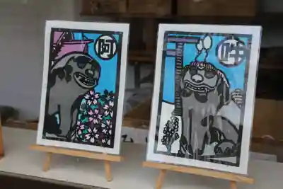 江部乙神社の狛犬