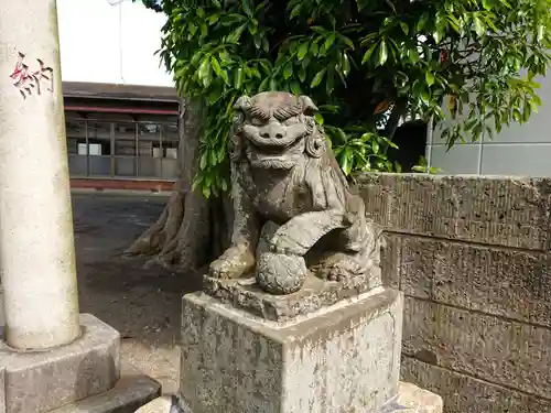 御霊神社の狛犬