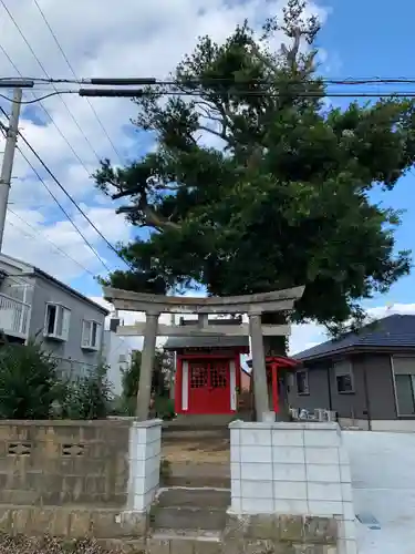 松崎稲荷の鳥居