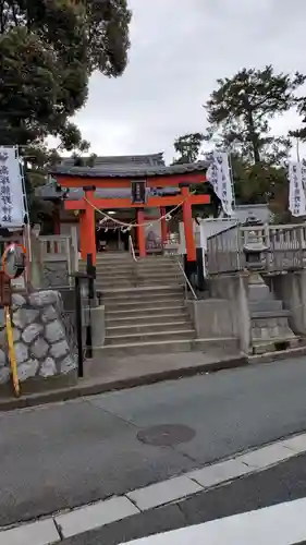 高塚熊野神社の鳥居